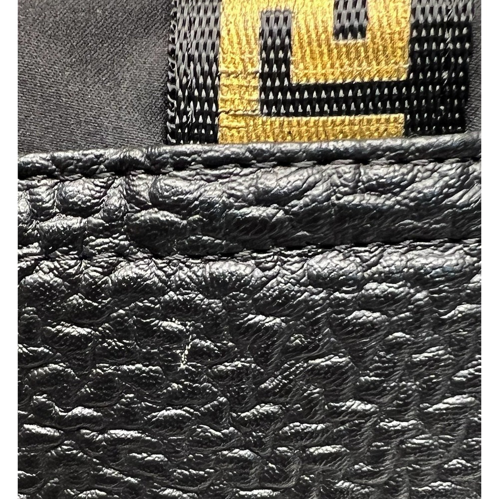Versace PARFUMS Tote Bag Faux Leather Holdall Weekender Black & Gold Medusa - Picture 15 of 16